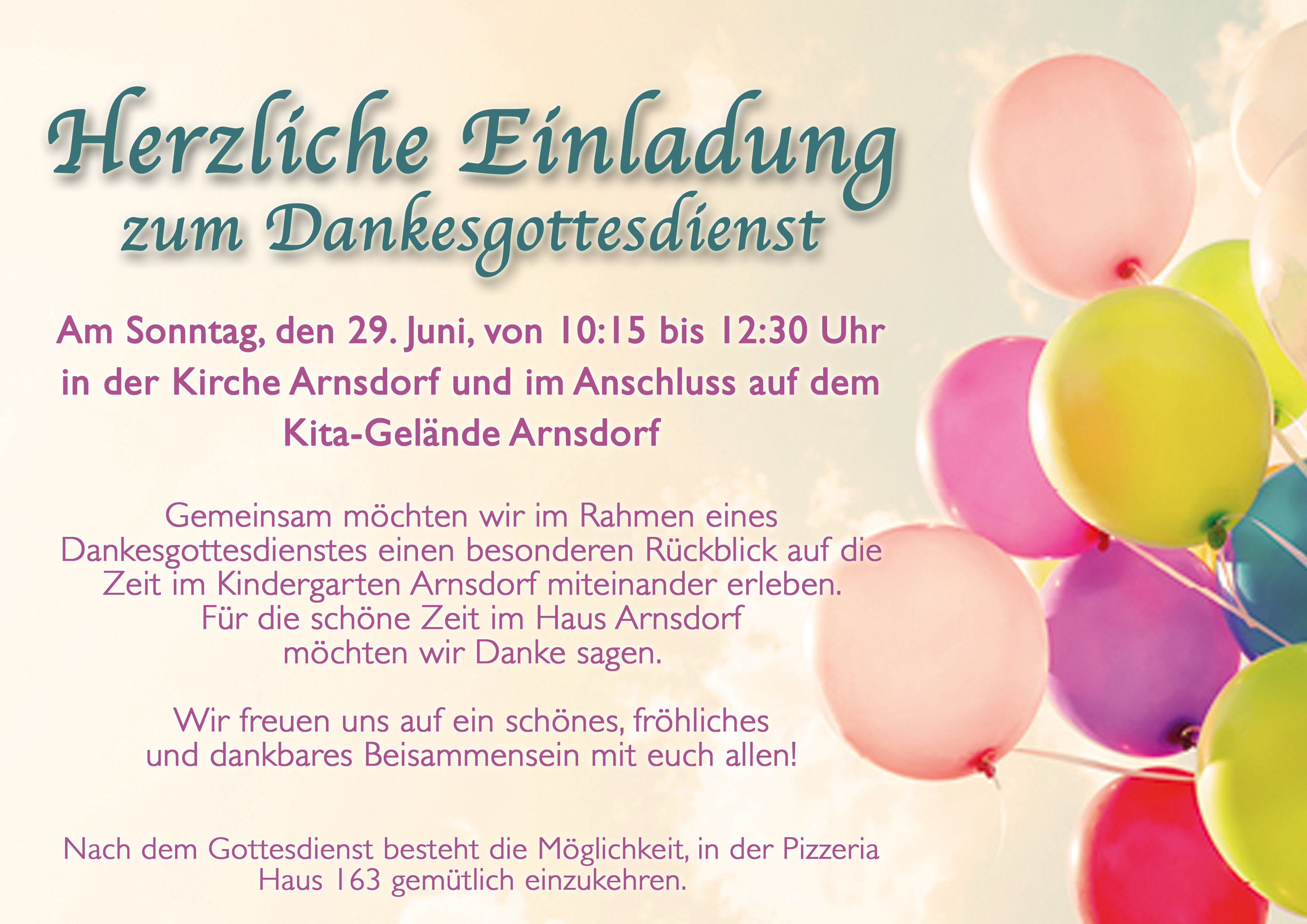 Dankesgottesdienst 3